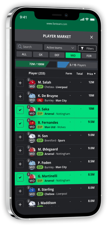lineup